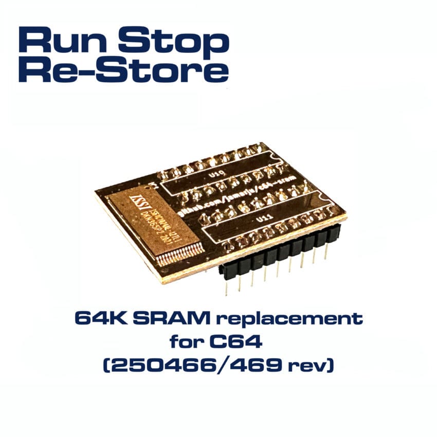 C64 64K SRAM replacement