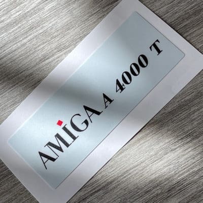 Amiga 4000T 'Escom' badge