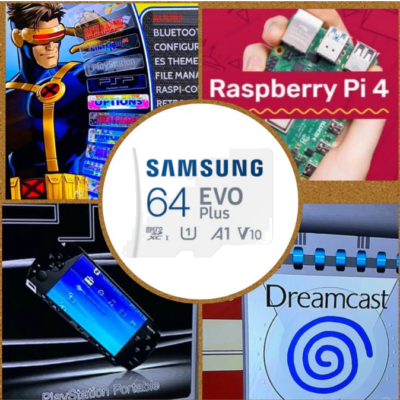 Raspberry PI4 64GB Plug and Play SD Card