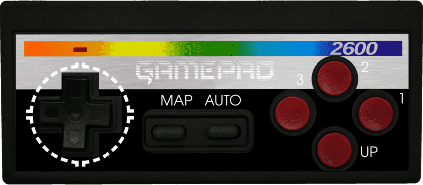 Commotron Atari 2600 jr Gamepad - wireless [NEW]