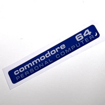C64C colored badge
