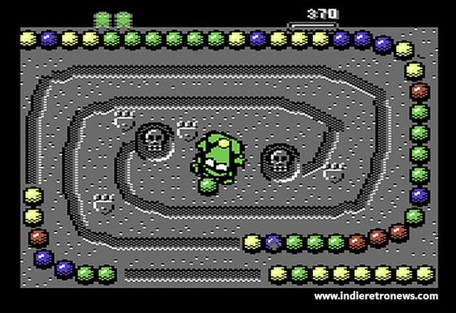 Balls like a Frog - Stop the balls in this new C64 game...