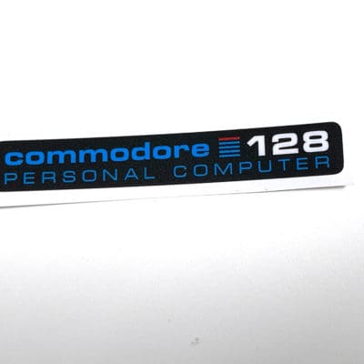 SX style C128 badge type 2