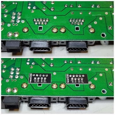 NeatESD control port protection for C64