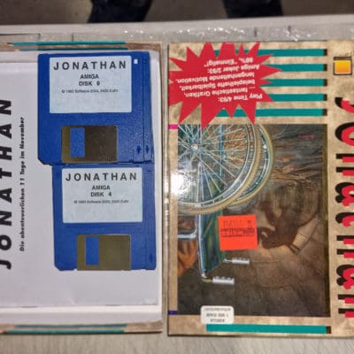 Jonathan - Extremely rare Big Box Amiga Game (German)