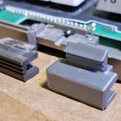 Commodore SX64 Keyboard Cover Repair