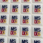 PC Badge MS-DOS light