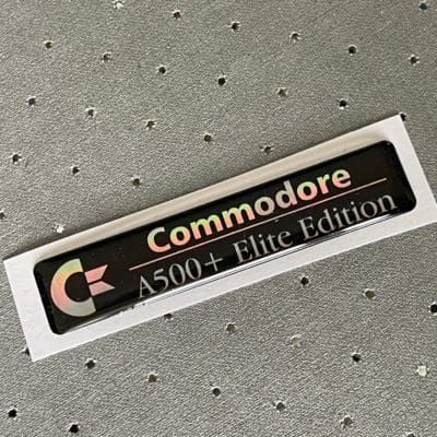 Amiga 500+ Elite Edition holo Black silver