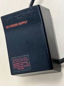 Original Sinclair Spectrum PSU with EU plug (220v)