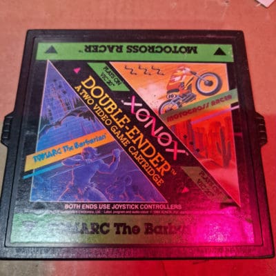 Xonox Double Ender: Tomarc the Barbarian and Motocross Racer - Extremely Rare