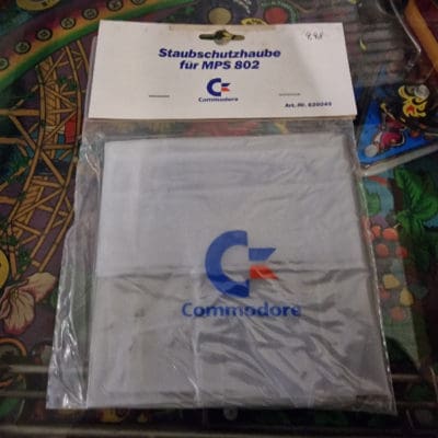 Commodore MPS 802 Dustcover