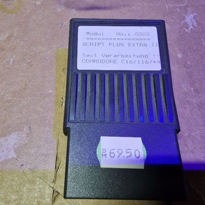 C16/+4 Cartridge - Scrit Plus Extra II