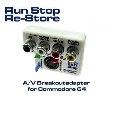A/V Breakout adapter for Commodore 64