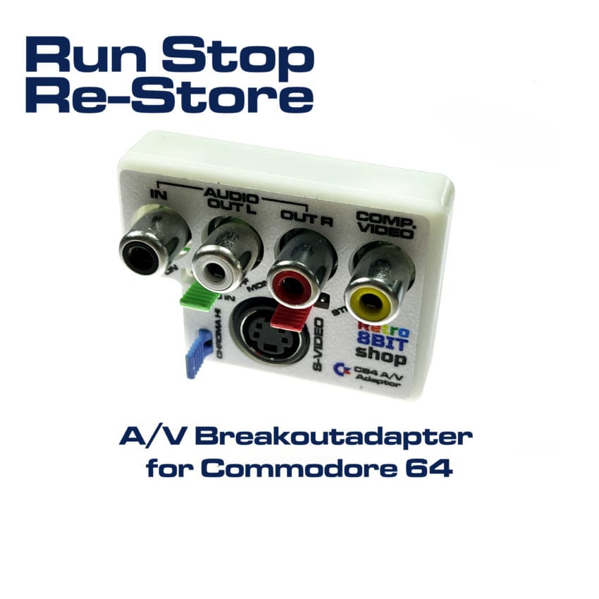 A/V Breakout adapter for Commodore 64