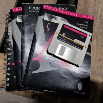 Amiga Professional Page Software Original