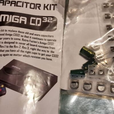 Amiga CD32 capacitor kit
