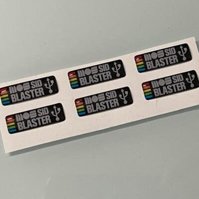 MOS SidBlaster badge