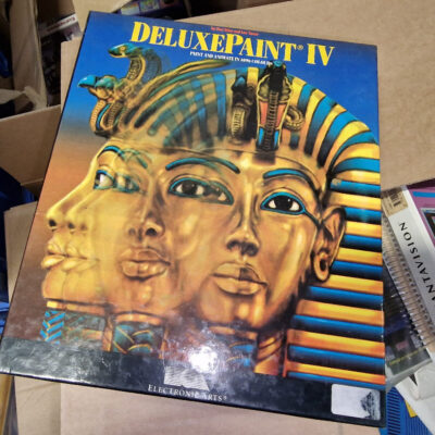 Deluxe Paint IV Big Box Complete in very good condition