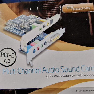 Soundcard PCI-E 7.1