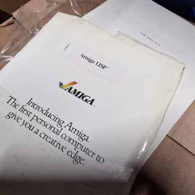 Amiga LISP - Extremely rare software package