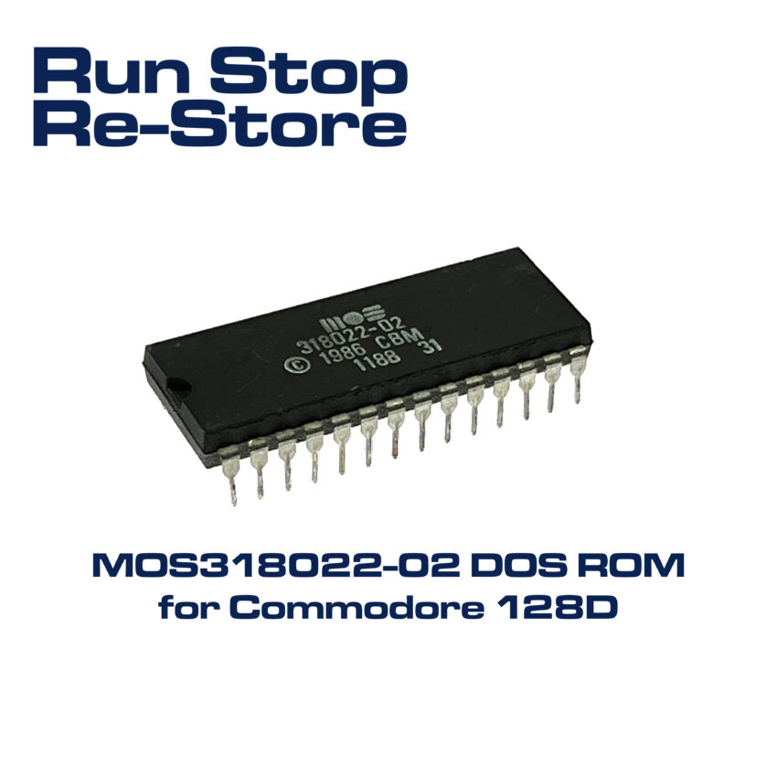 MOS318022-02 DOS 7 ROM for the Commodore 128D (New Old Stock)