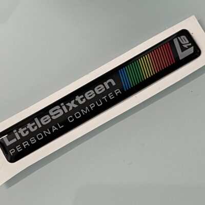 Little 16 case badge (c64c case)