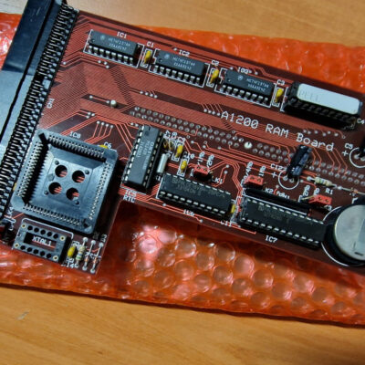 A1200 RAM Board + clock + simm