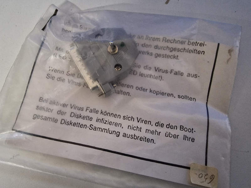 Viruskiller / Virusfalle / External hardware