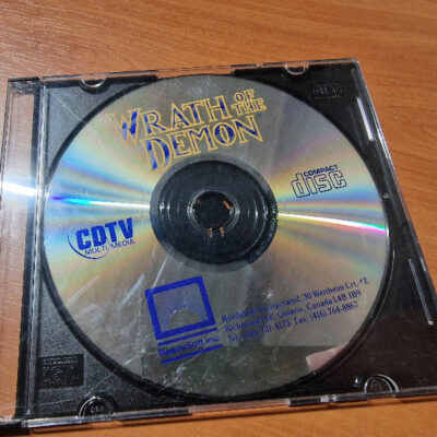 CDTV Wrath of The Demon - Disc only