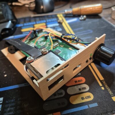 Amiga 2000 Gotek / Raspberry Pi SD Slot 3.5" Floppy Drive Replacement (3D STL Download)