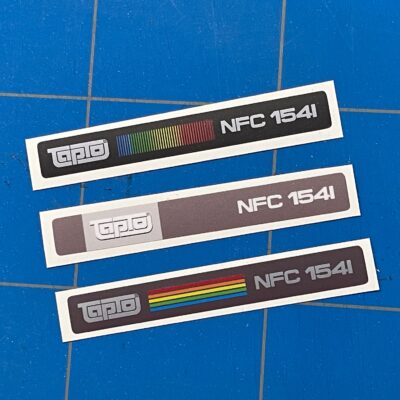 NFC 1541 TAPTO case badge (set of 3)