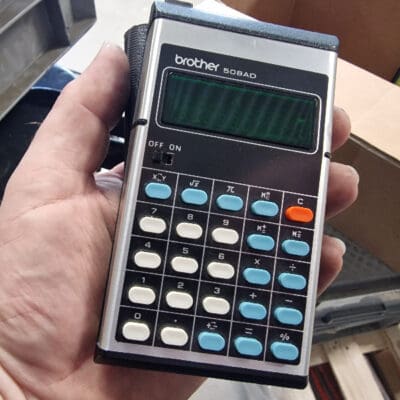 Brother Vintage Calculator