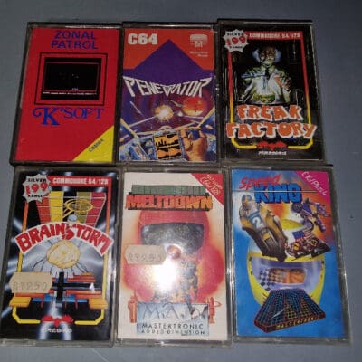 Game Set - 6 Tapes - Zonal Patrol