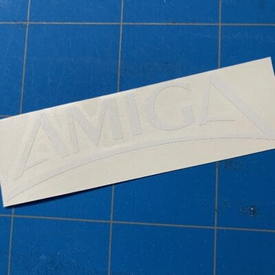 Amiga logo 1987 sticker / decal
