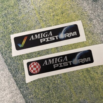Amiga 500 PiStorm 'Check' & 'Boing' badge