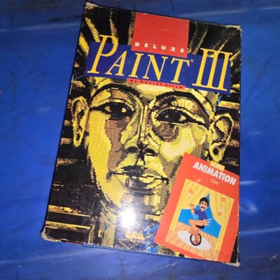 Deluxe Paint III manual + disks