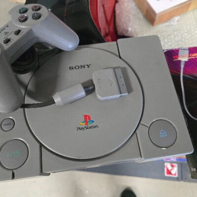 Original Playstation with One Controller and video cable