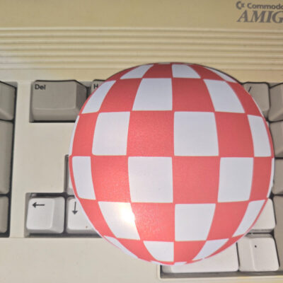 Amiga Boing Ball Sticker Large - 3 pcs