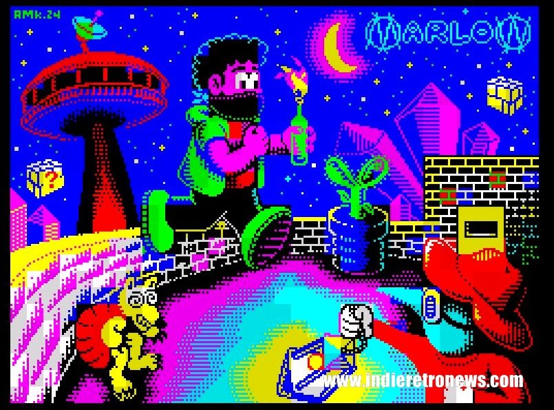 New ZX Spectrum 128k Platformer 