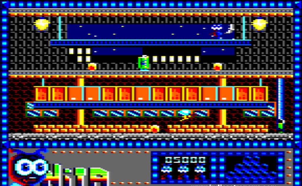 Indie Retro News: Nita - A challenging Amstrad CPC Platformer released by haThus in 2023 gets a colour upgrade!