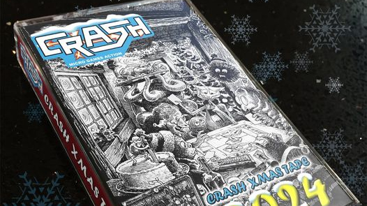 Have a Crashing Christmas with the new Crash cover tape