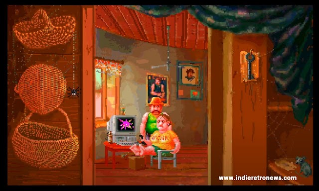 Indie Retro News: Soltys - A 1995 DOS point and click adventure game is sill coming to the Amiga (AGA)
