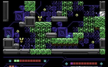Indie Retro News: InfeZtation - A stunning C64 arcade style run'n'gun platformer released by Monte Boyd