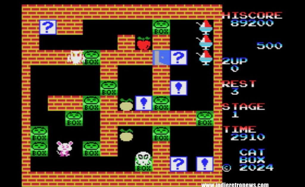 Indie Retro News: Catbox - A puzzler for the MSX by Gamecast