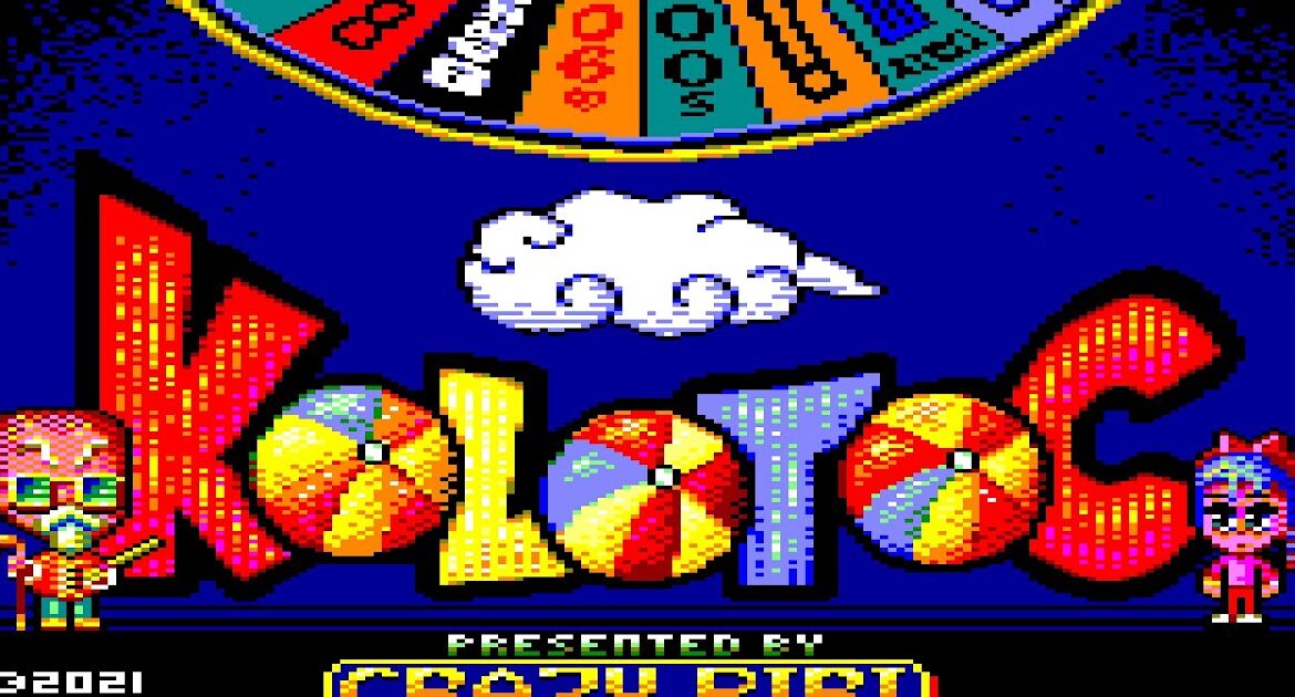 Indie Retro News: Kolotoc - A Wheel of Fortune style game for the Amstrad CPC!