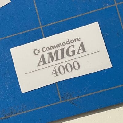 Amiga 4000 UV Print transfer