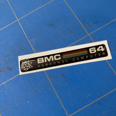 BMC C64C badge - Glow in the Dark
