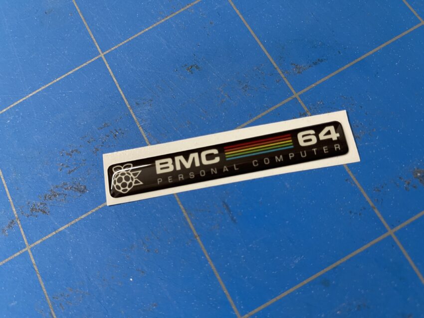 BMC C64C badge - Glow in the Dark