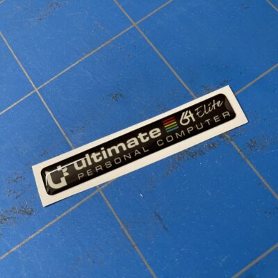 Ultimate 64 Elite C64C badge - Glow in the Dark