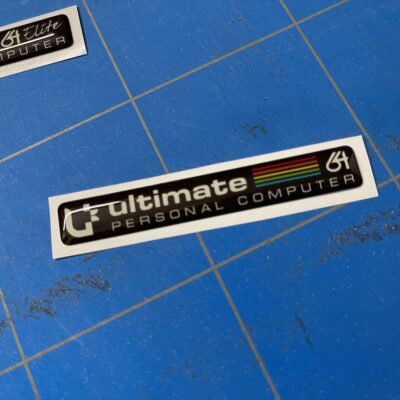 Ultimate 64 C64C badge - Glow in the Dark